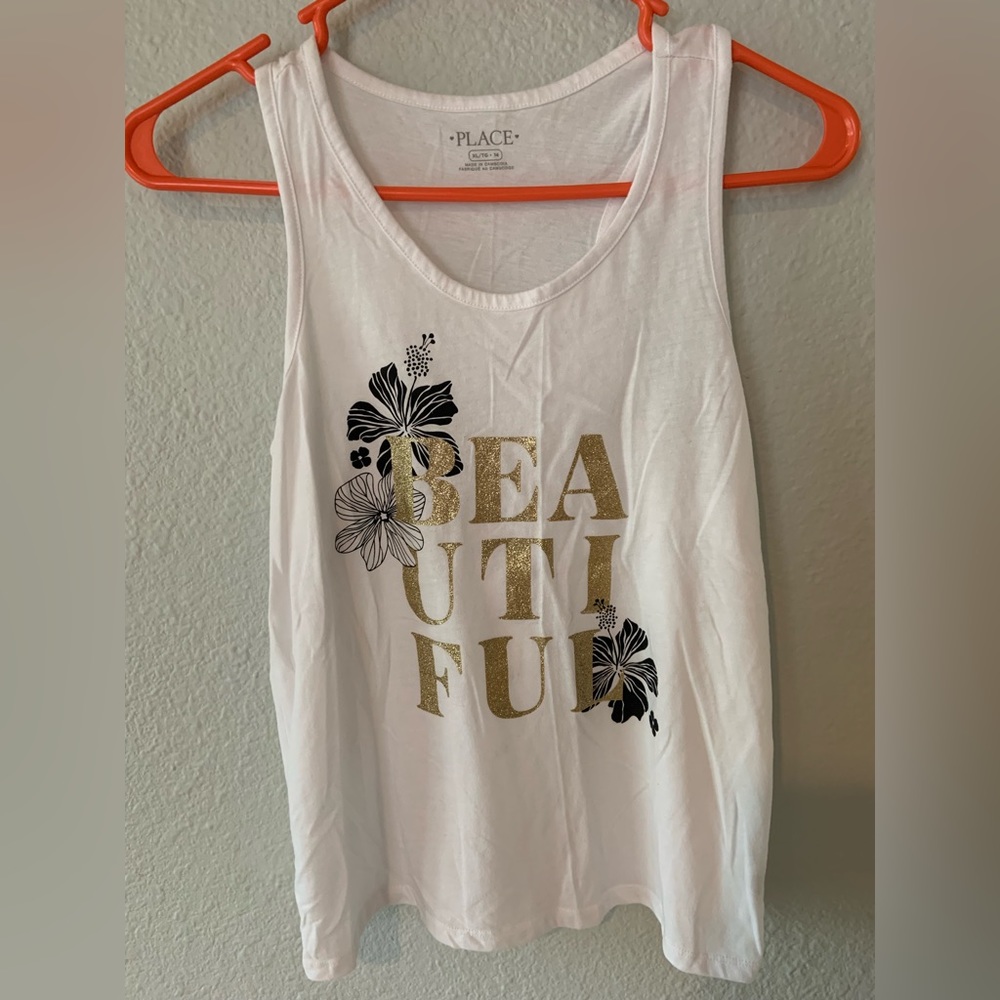 Girls Beautiful tank shirt